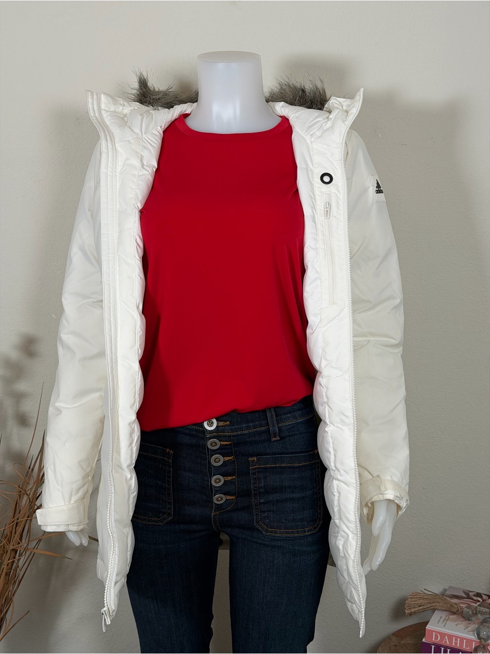 Water Resistant Hooded Insulated Parka by Adidas  |  S